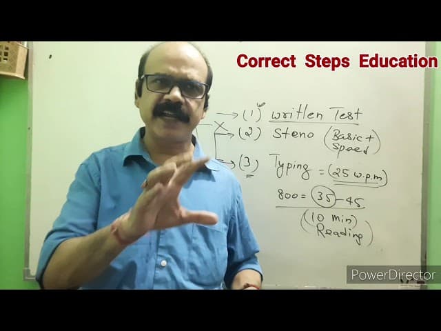Important Points for Steno Speed Class Students