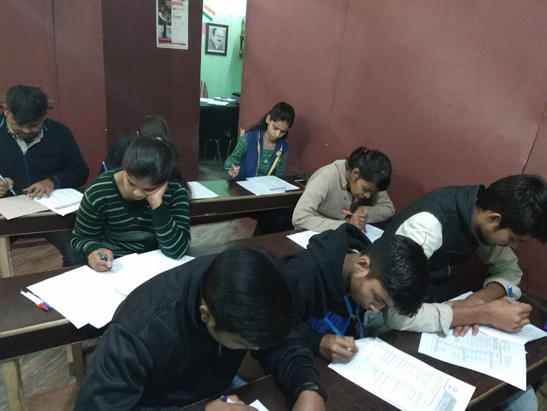 Student doing Practice